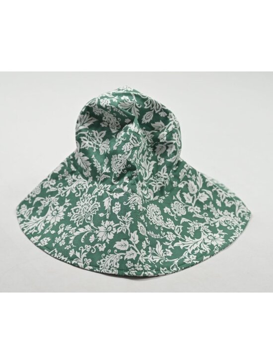 Mikoh Panda Hat in Batik Green main image 5